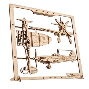 Fighter Aircraft 2.5D Puzzle 2 4